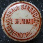 Kurhaus Sanssouci F. Grünewald porcelanka 01