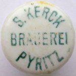 Pyrzyce Kerck Brauerei porcelanka 02